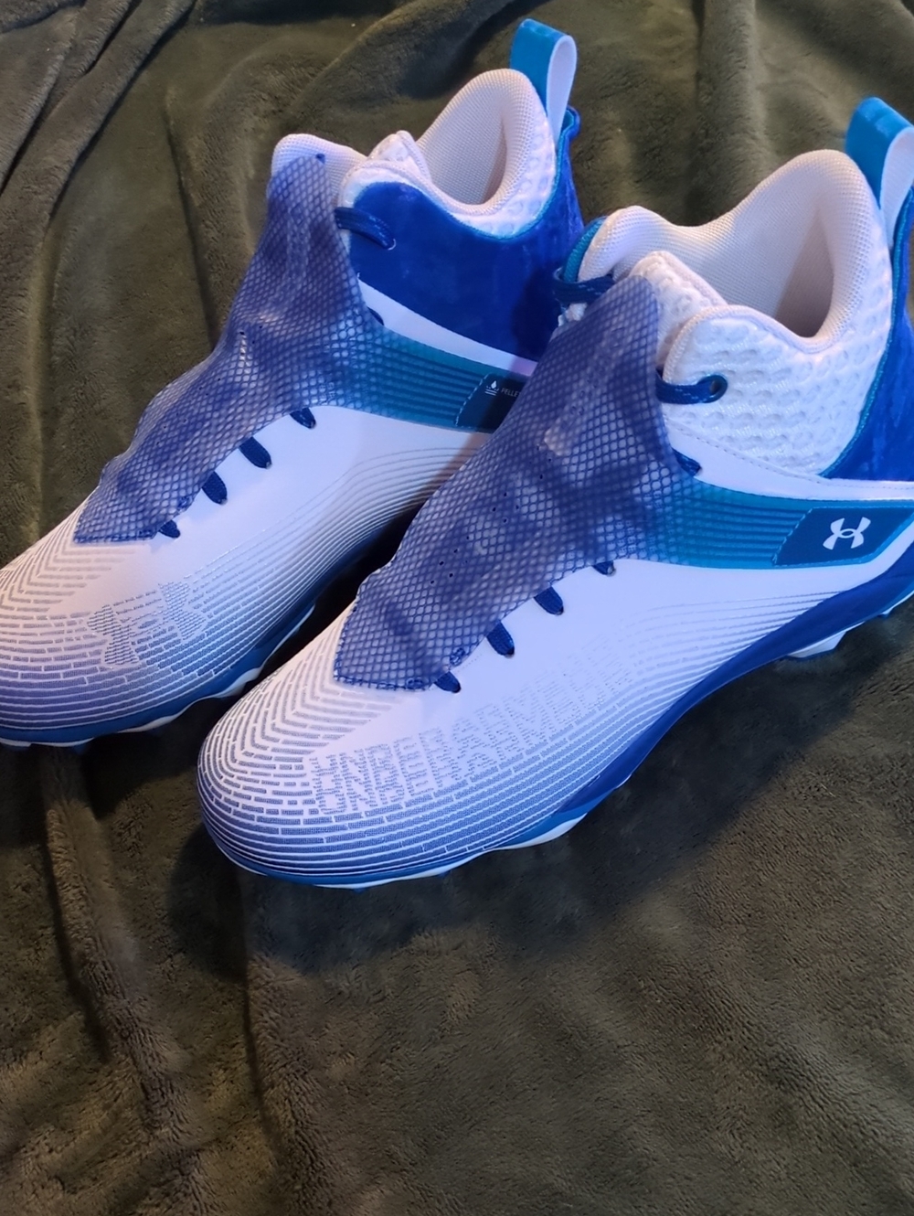 Under Armour Highlight Hammer Football Cleats Size 9